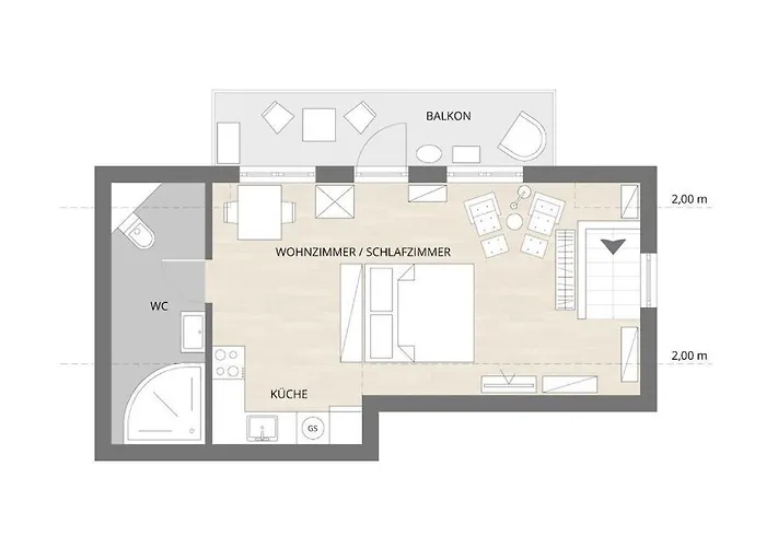 Ostseeloft Center Apartamento *